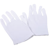 Adult Size White Gloves/1 Pair - 1 pair Count